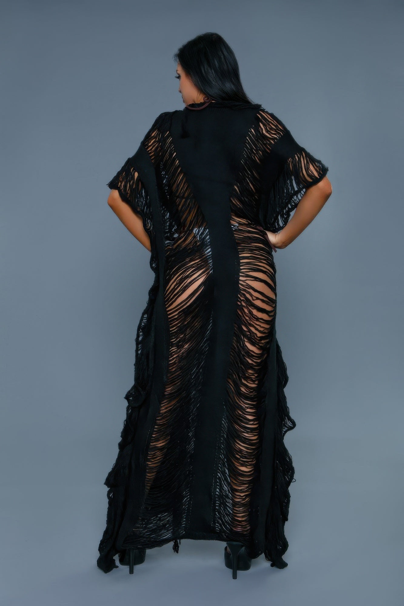 Vivian Cover Up Black - Farnelli