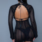 Kinsley Crochet Mini Dress - Farnelli