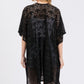 Geometric Pattern Tassel Cover Up - Farnelli