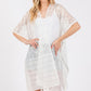 Geometric Pattern Tassel Cover Up - Farnelli