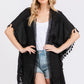 Crochet And Tassel Trim Cover Up - Farnelli