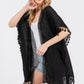 Crochet And Tassel Trim Cover Up - Farnelli