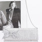 Rhinestone Party Clutch W/ Rhinestone Bow - Farnelli