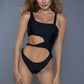 Clara Swimsuit Black/white - Farnelli