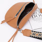 Faux Leather Crossbody Bag Belt - Farnelli