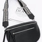 Faux Leather Crossbody Bag Belt - Farnelli