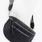 Faux Leather Crossbody Bag Belt - Farnelli