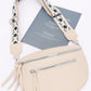Faux Leather Crossbody Bag Belt - Farnelli