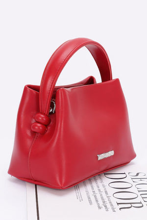 Faux Leather Tote Bag - Farnelli
