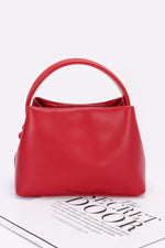 Faux Leather Tote Bag - Farnelli