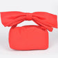 Nylon Bow Handle Women's Clutch Bag - Farnelli