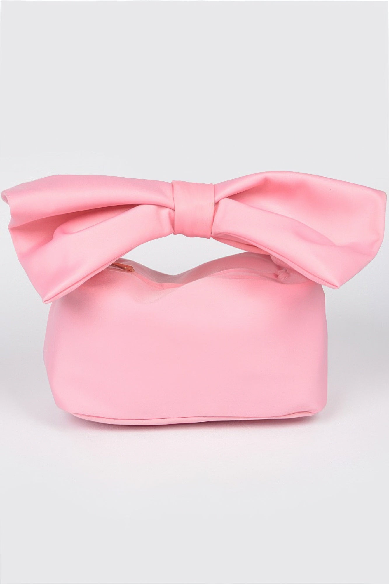 Nylon Bow Handle Women's Clutch Bag - Farnelli