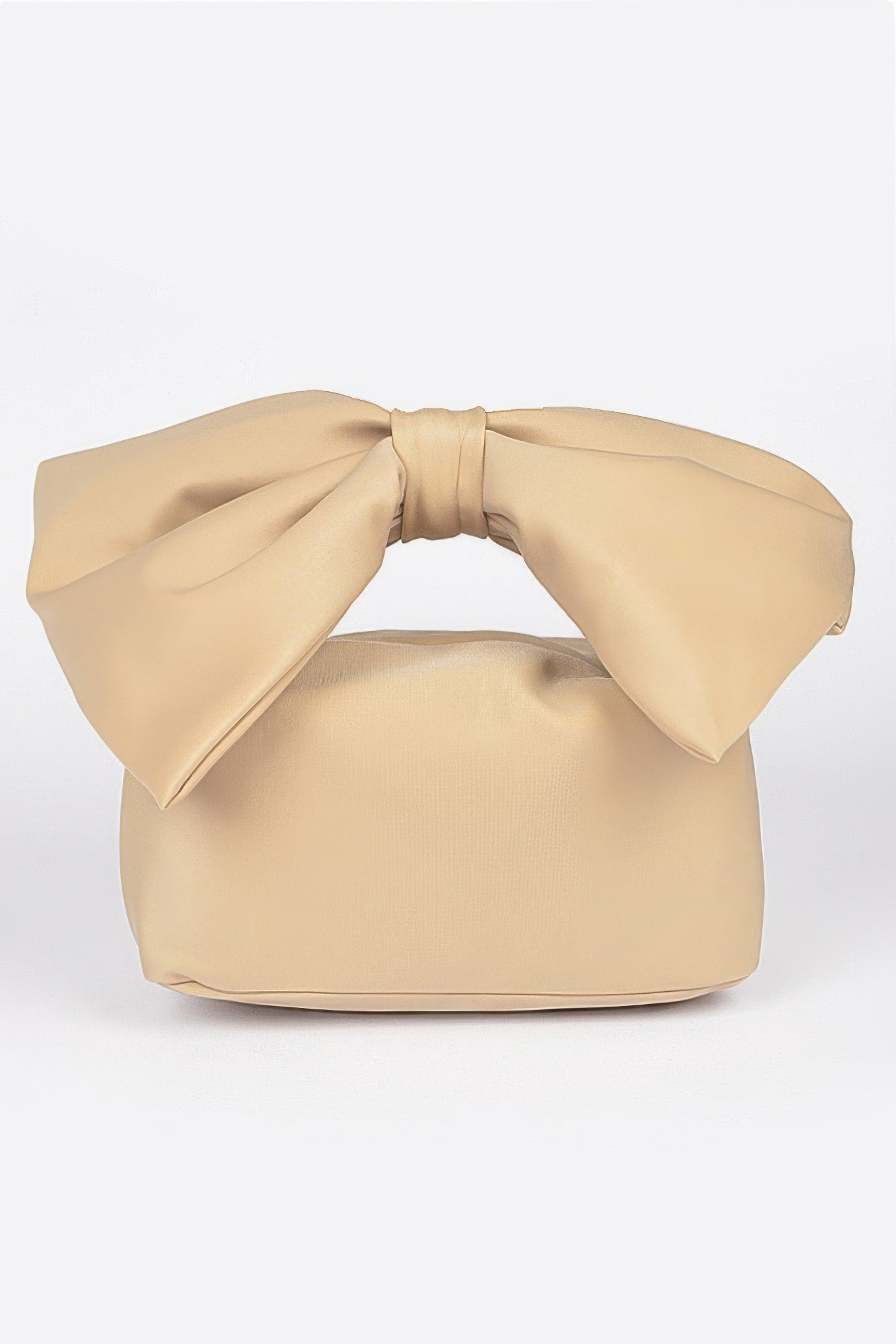 Nylon Bow Handle Women's Clutch Bag - Farnelli