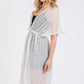 V-neck Detailed Crochet Lace Cover Up - Farnelli