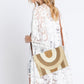 Metallic Lined Multicolor Straw Clutchcrossbodybag - Farnelli