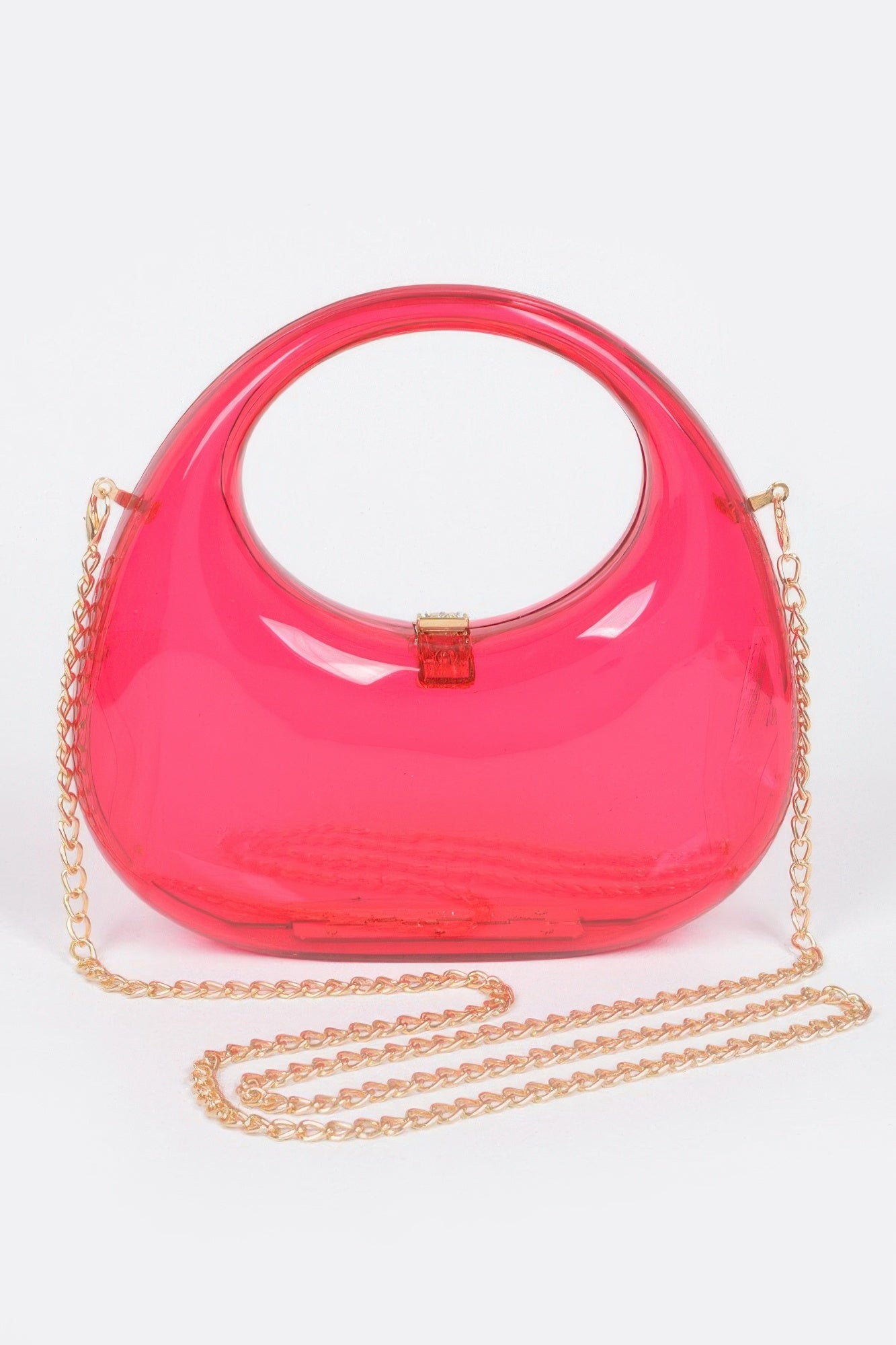 Transparent Acrylic Clutch - Farnelli