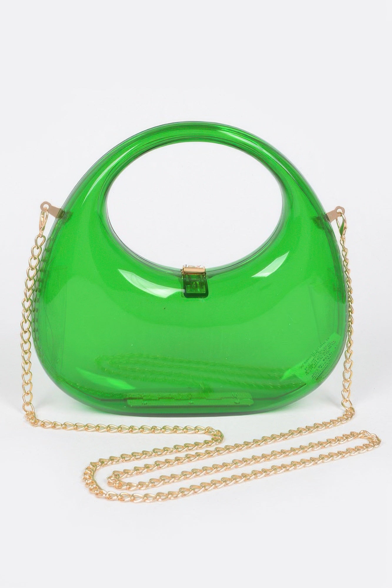 Transparent Acrylic Clutch - Farnelli