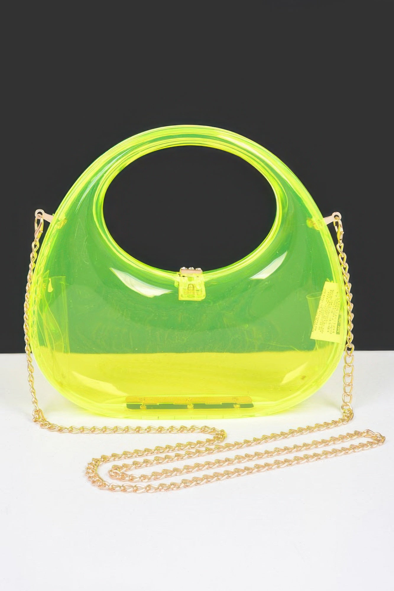 Transparent Acrylic Clutch - Farnelli