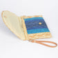 Straw Coloful Envelope Clutch - Farnelli