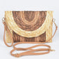 Straw Coloful Envelope Clutch - Farnelli