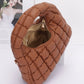 Quilted Faux Leather Padded Hobo Bag - Farnelli