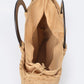 Round Handle Straw Tote Bag - Farnelli