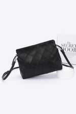 Quilted Faux Leather Bucket Crossbody Bag - Farnelli
