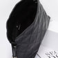 Quilted Faux Leather Bucket Crossbody Bag - Farnelli