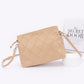 Quilted Faux Leather Bucket Crossbody Bag - Farnelli