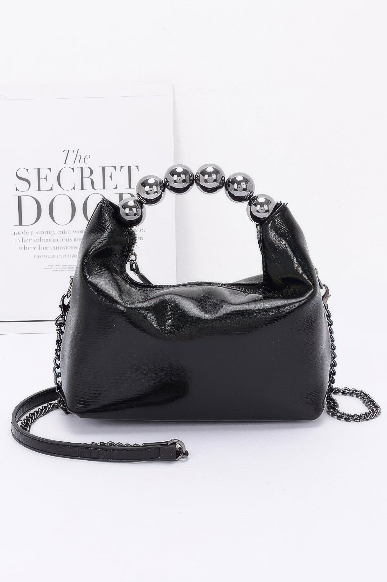 Metallic Ccb Ball Handle Bag - Farnelli