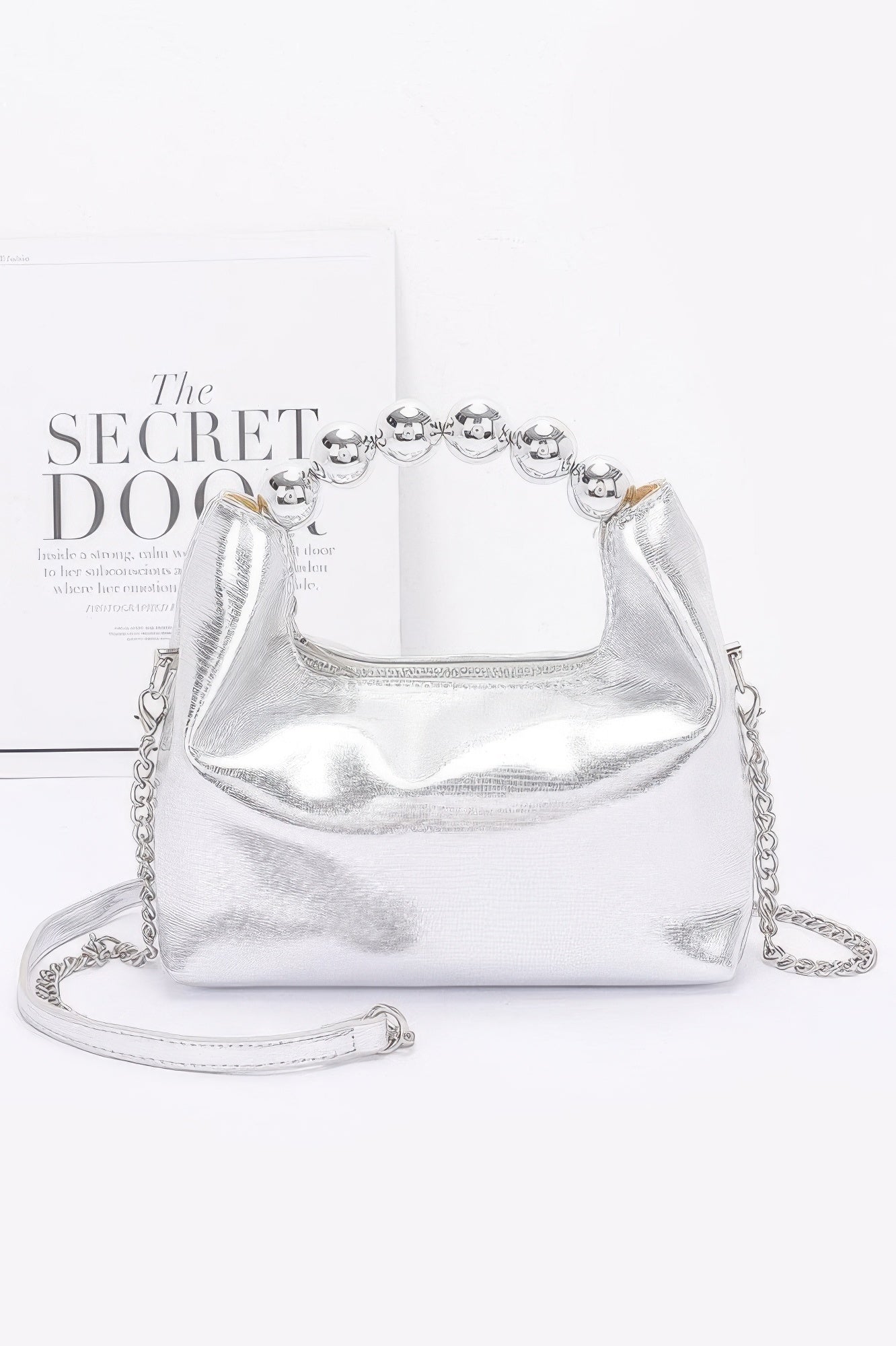 Metallic Ccb Ball Handle Bag - Farnelli