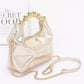 Metallic Ccb Ball Handle Bag - Farnelli