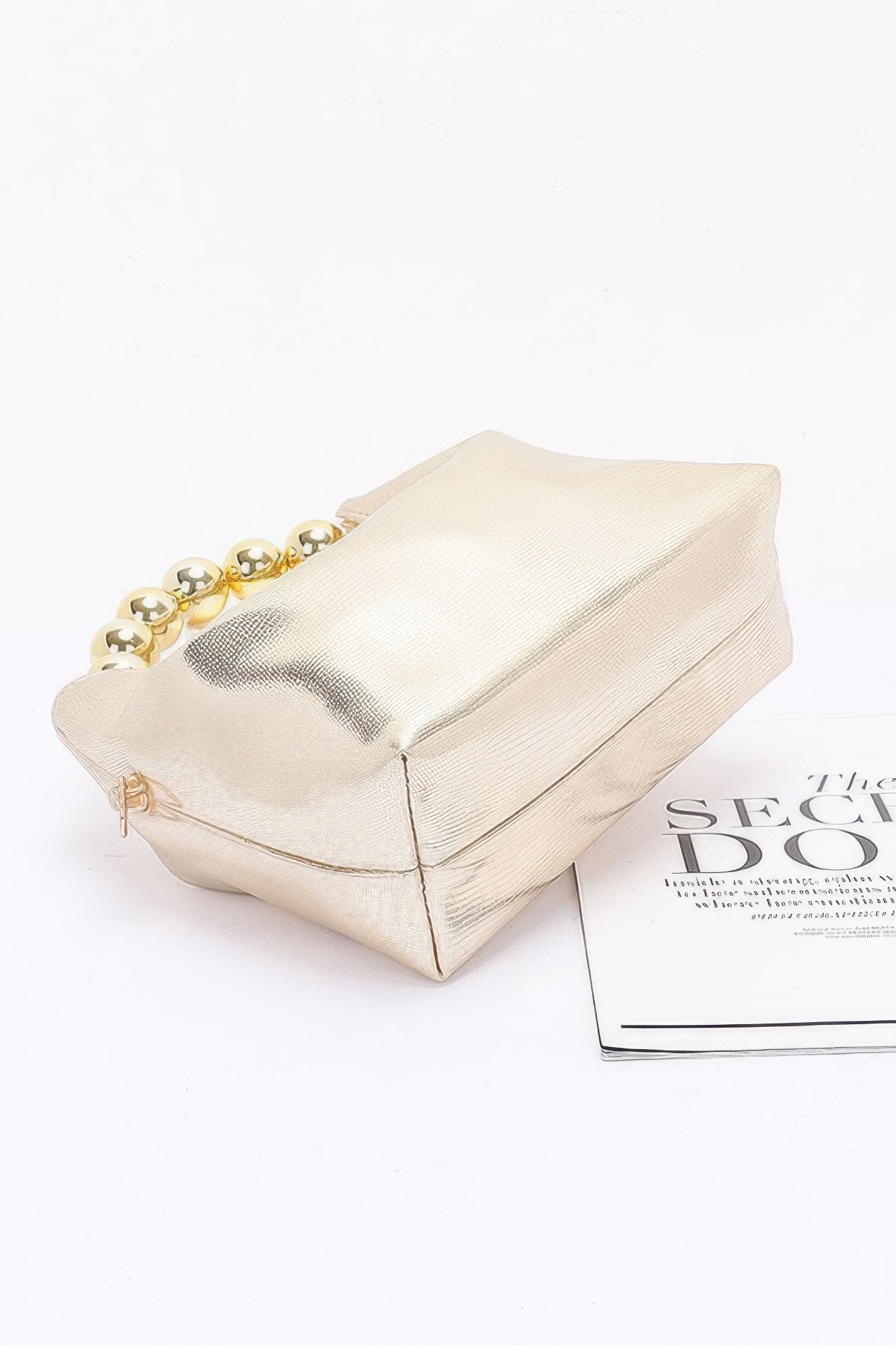 Metallic Ccb Ball Handle Bag - Farnelli