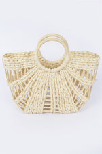 Straw Handmade Beach Bag - Farnelli