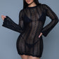 Kinsley Crochet Mini Dress - Farnelli