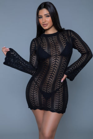 Kinsley Crochet Mini Dress - Farnelli