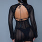 Kinsley Crochet Mini Dress - Farnelli