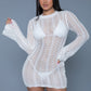 Kinsley Crochet Mini Dress - Farnelli
