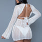 Kinsley Crochet Mini Dress - Farnelli