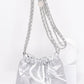 Faux Leather Multi Ribbon Bucket Chaincrossbodybag - Farnelli