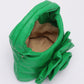 Faux Leather Big Flower Handle Bag - Farnelli