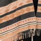 Aztec Pattern Fringe Ruana - Farnelli