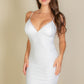 Eyelash Lace Trim Cami Mini Dress - Farnelli