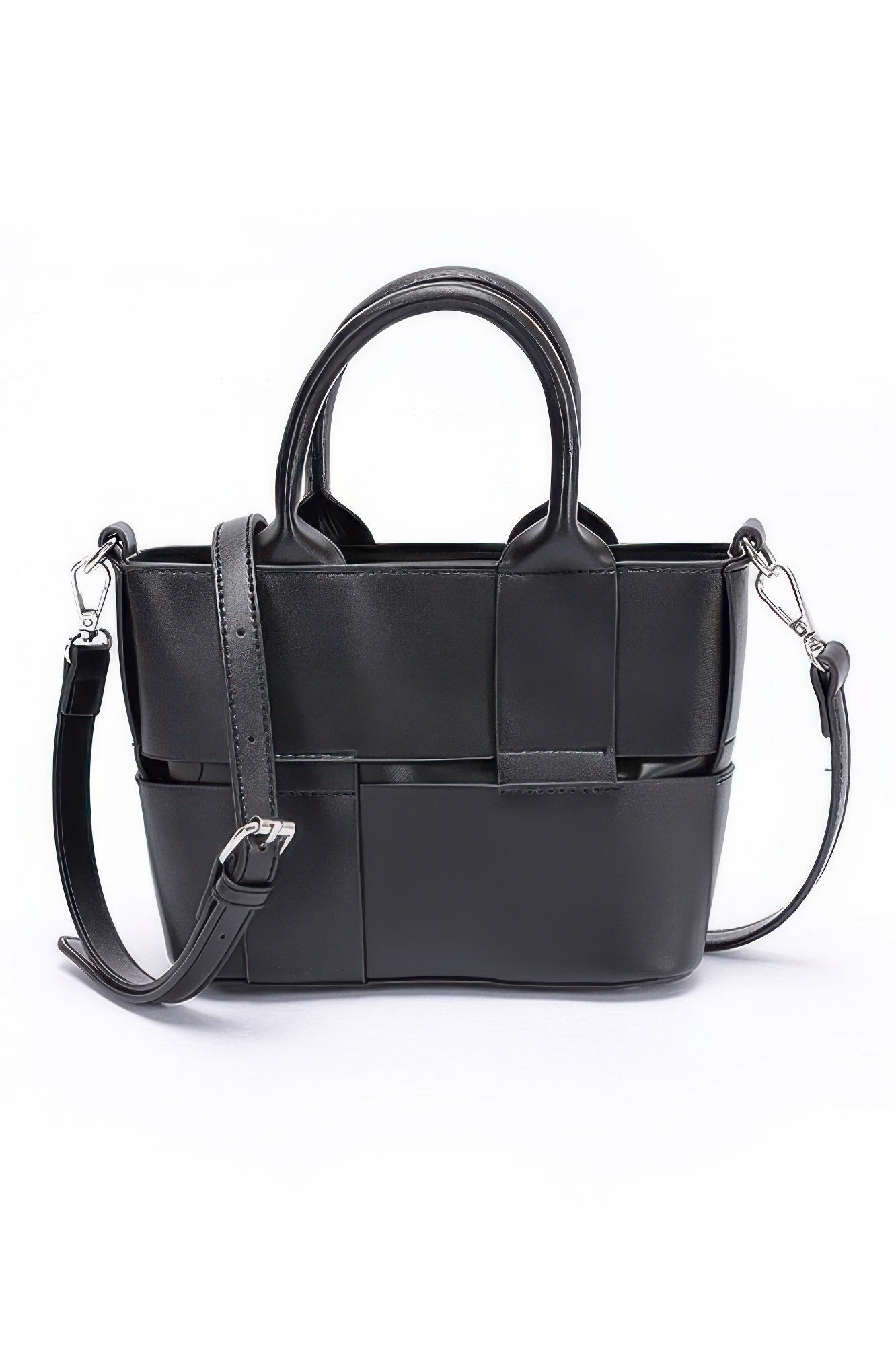 Faux Leather Tote Bag - Farnelli