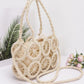 Faux Straw Multi Round Handmade Crossbody Bag - Farnelli