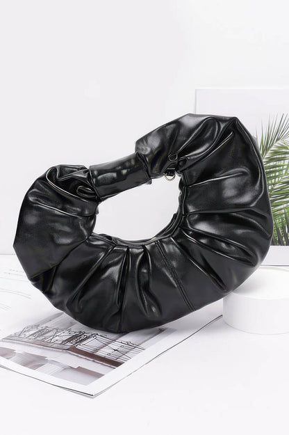 Metallic Hobo Bag W/chain - Farnelli
