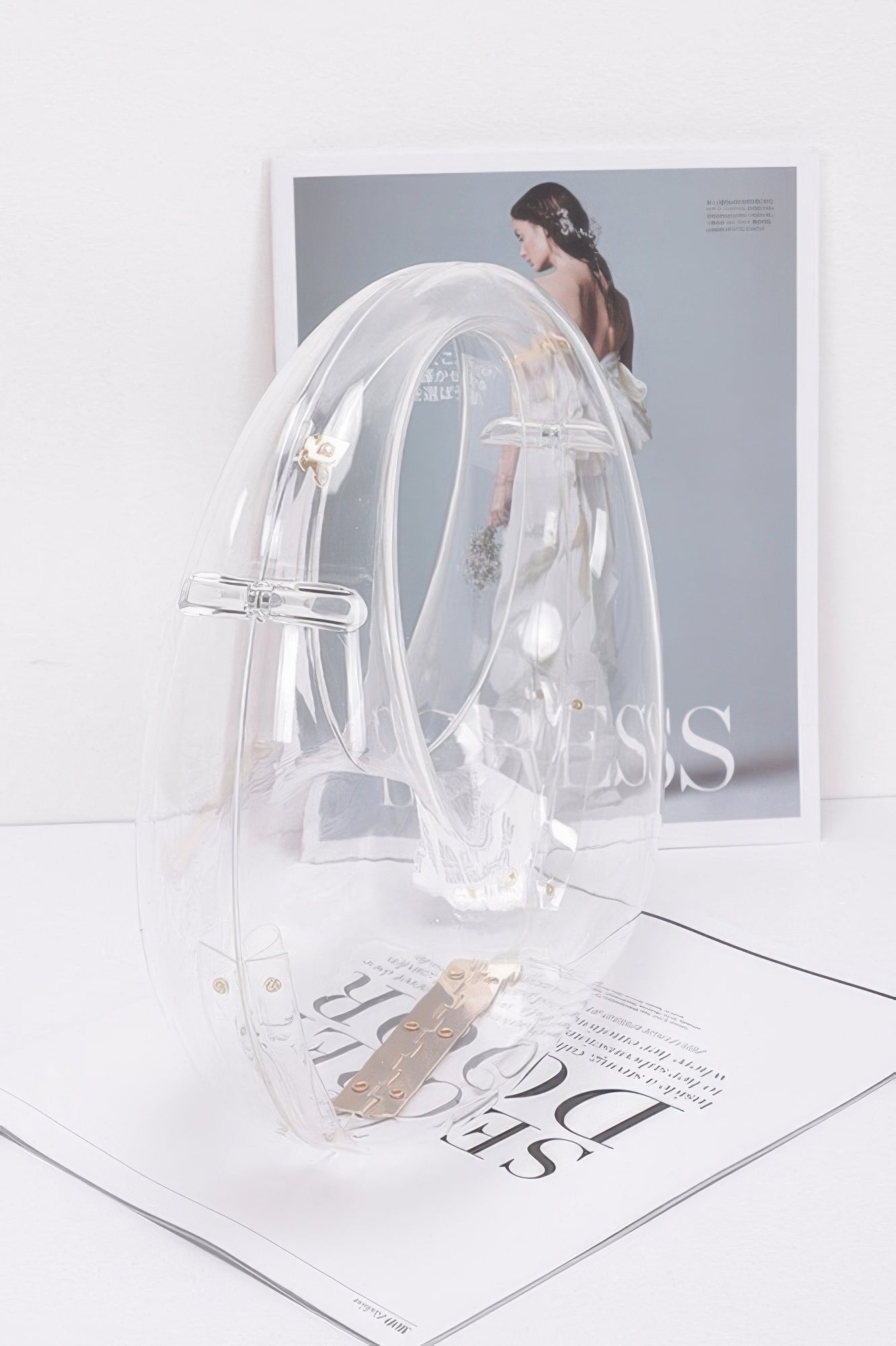 Transparent Acrylic Clutch - Farnelli