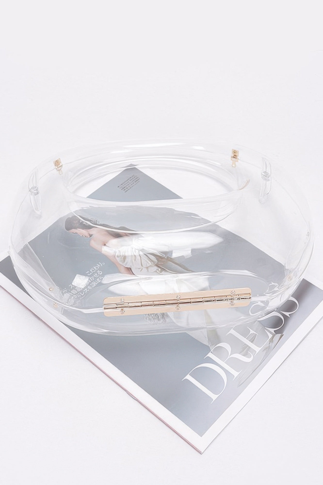 Transparent Acrylic Clutch - Farnelli