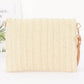 Faux Straw Cherry Clutch - Farnelli