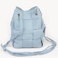 Braided Denim Bucket Bag - Farnelli